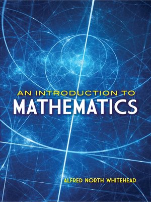 cover image of An Introduction to Mathematics